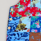 KD621 original side buttons and patchwork detail