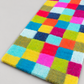 Sheep wool felt texture and edge detail