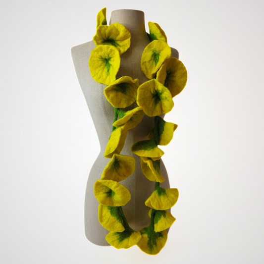 20 Flowers Scarf, Flowers Garland or Wall Hanging