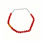 Two Colors Felt Ball Necklace