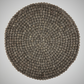 15.5-Inch Pom Pom Small Ball Round Placemat-Set Of 2Pcs.