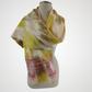 Merino Wool and Silk Sari Felted Scarf