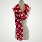 Polka Dotted Merino Wool Felted Scarf
