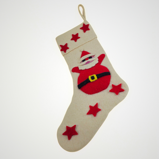 Santa Stocking Ornaments
