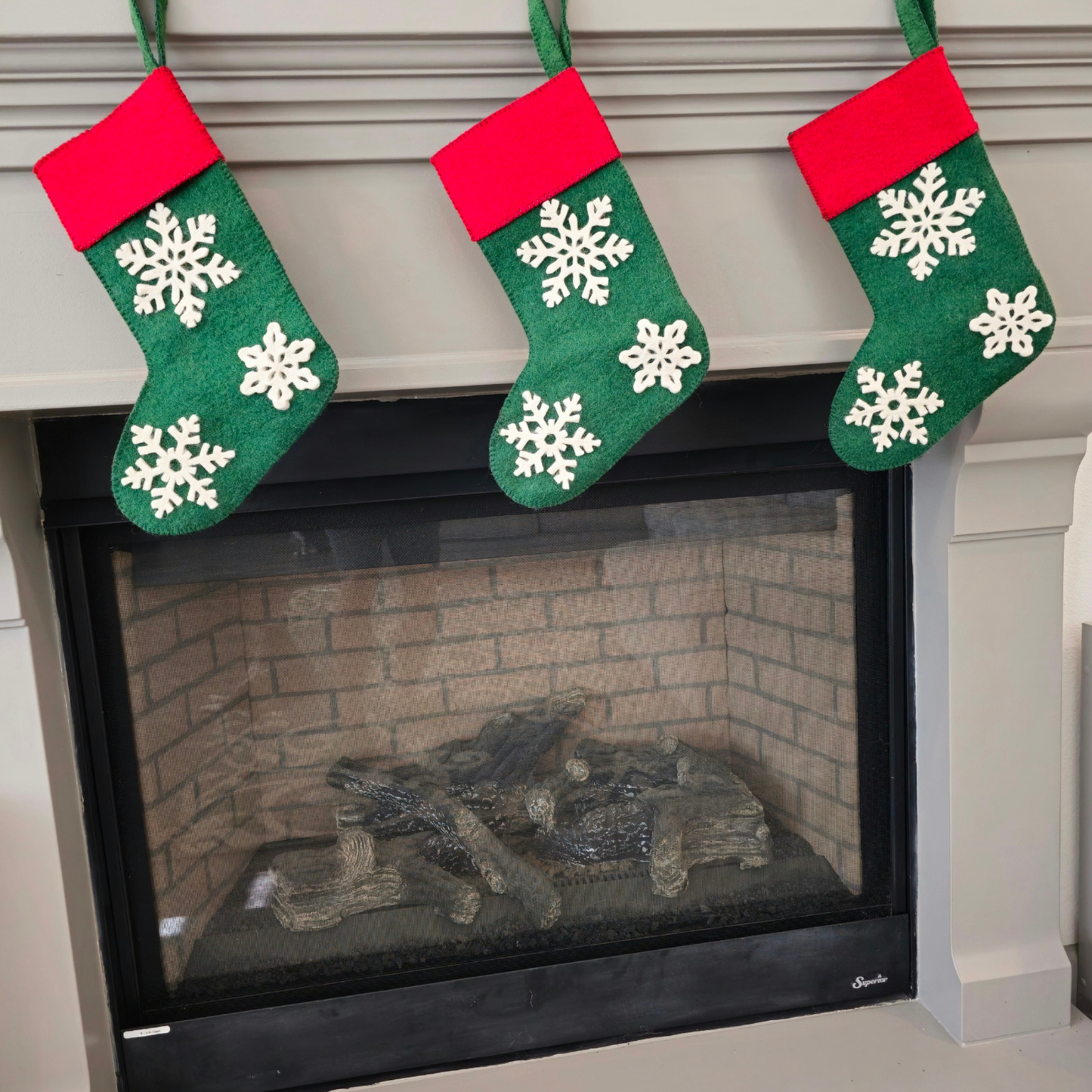Snowflake Stocking Ornaments