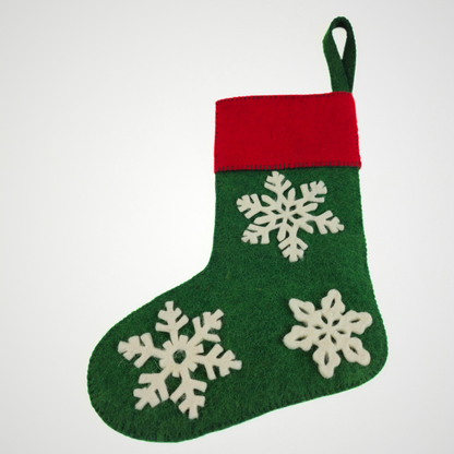 Snowflake Stocking Ornaments