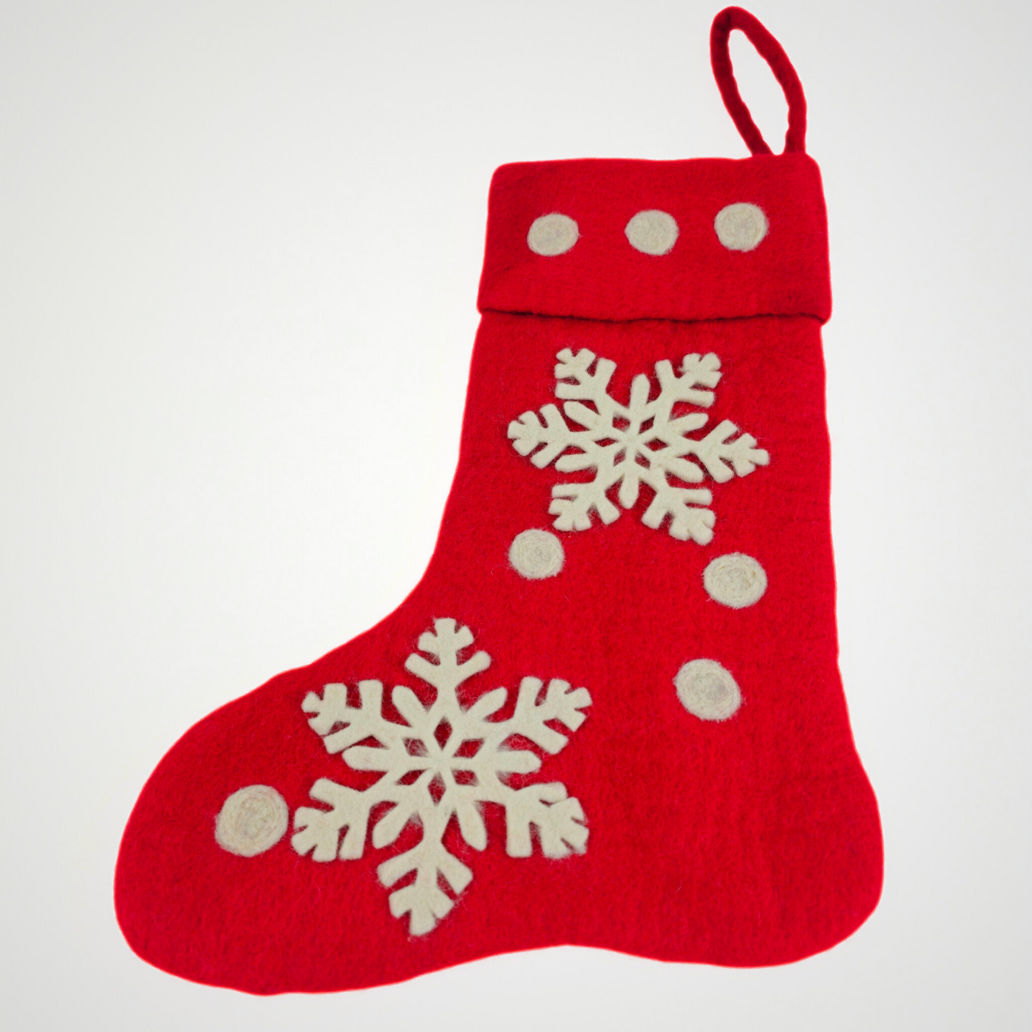 Snowflake Stocking Ornaments