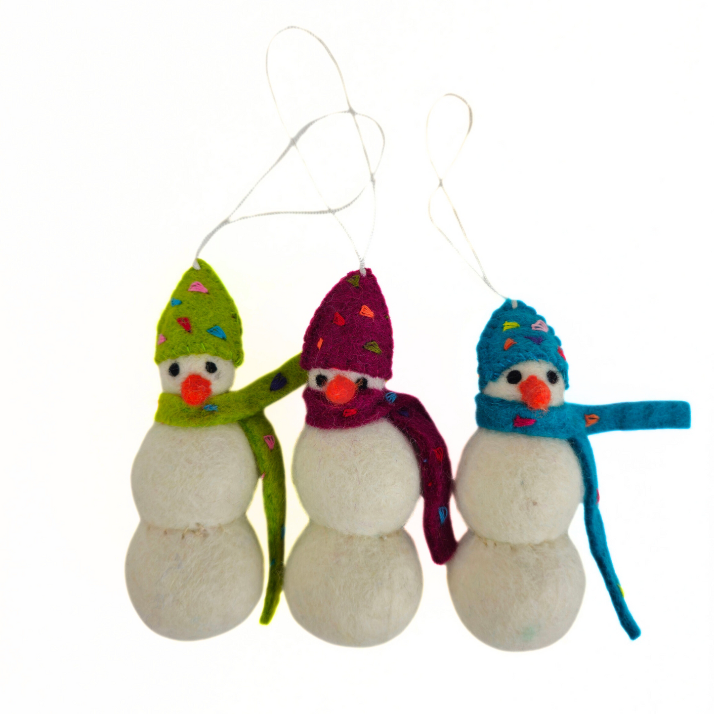 Big Snow Man Christmas Ornament