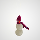 Big Snow Man Christmas Ornament
