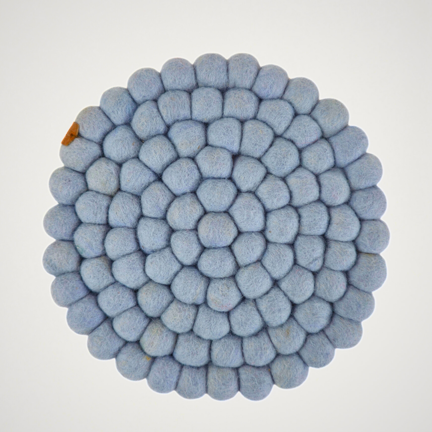 Pom Pom Felted Ball Trivet-Set Of 2Pcs.