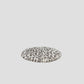 White-Brown Felt Ball Round Mat for Home Décor