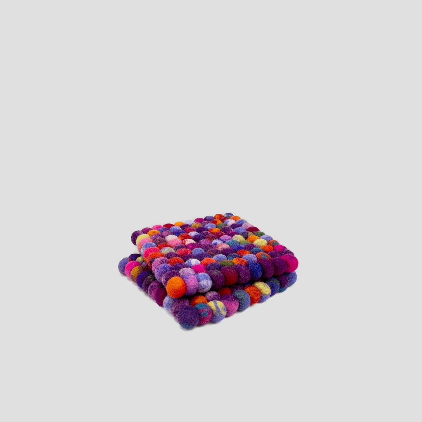 Square - Purple Tie Dye Trivet, Potholder 8x8x1
