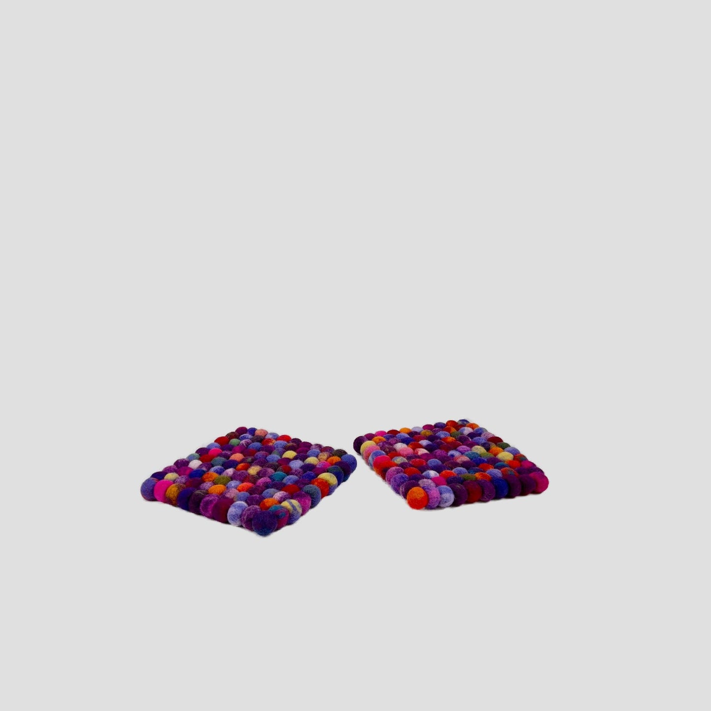 Square - Purple Tie Dye Trivet, Potholder 8x8x1