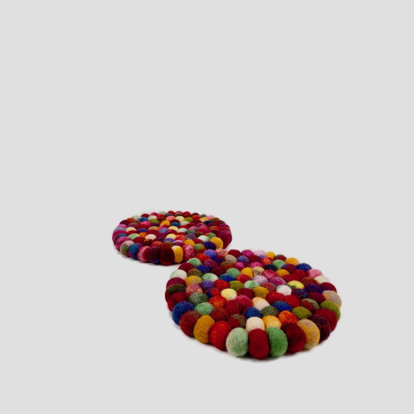 Round - Assorted Tie Dye Trivet, Durable, Potholder 8x8x1