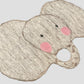 Handmade Very Light Brown Elephant Mat