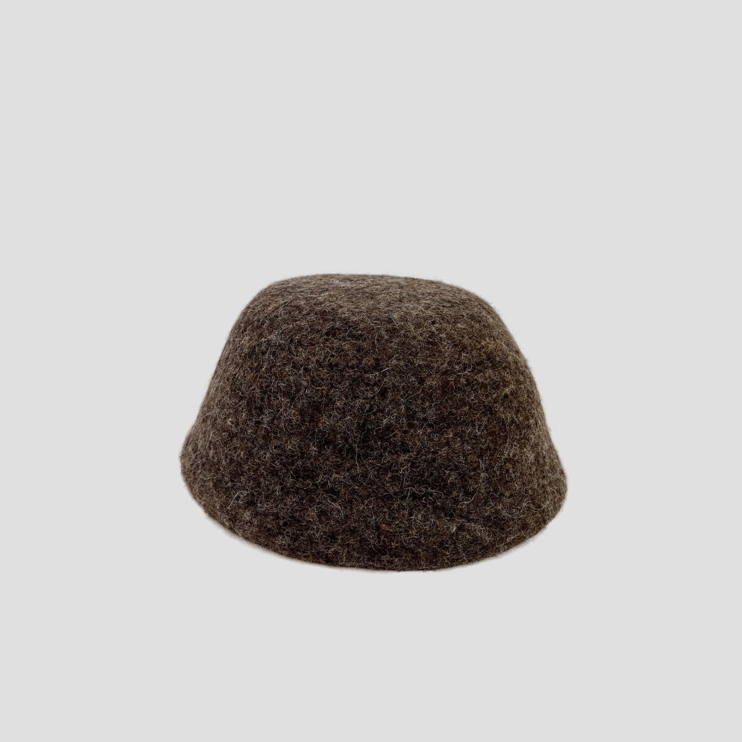 Wet Felted Chocolate Brown Bowl
