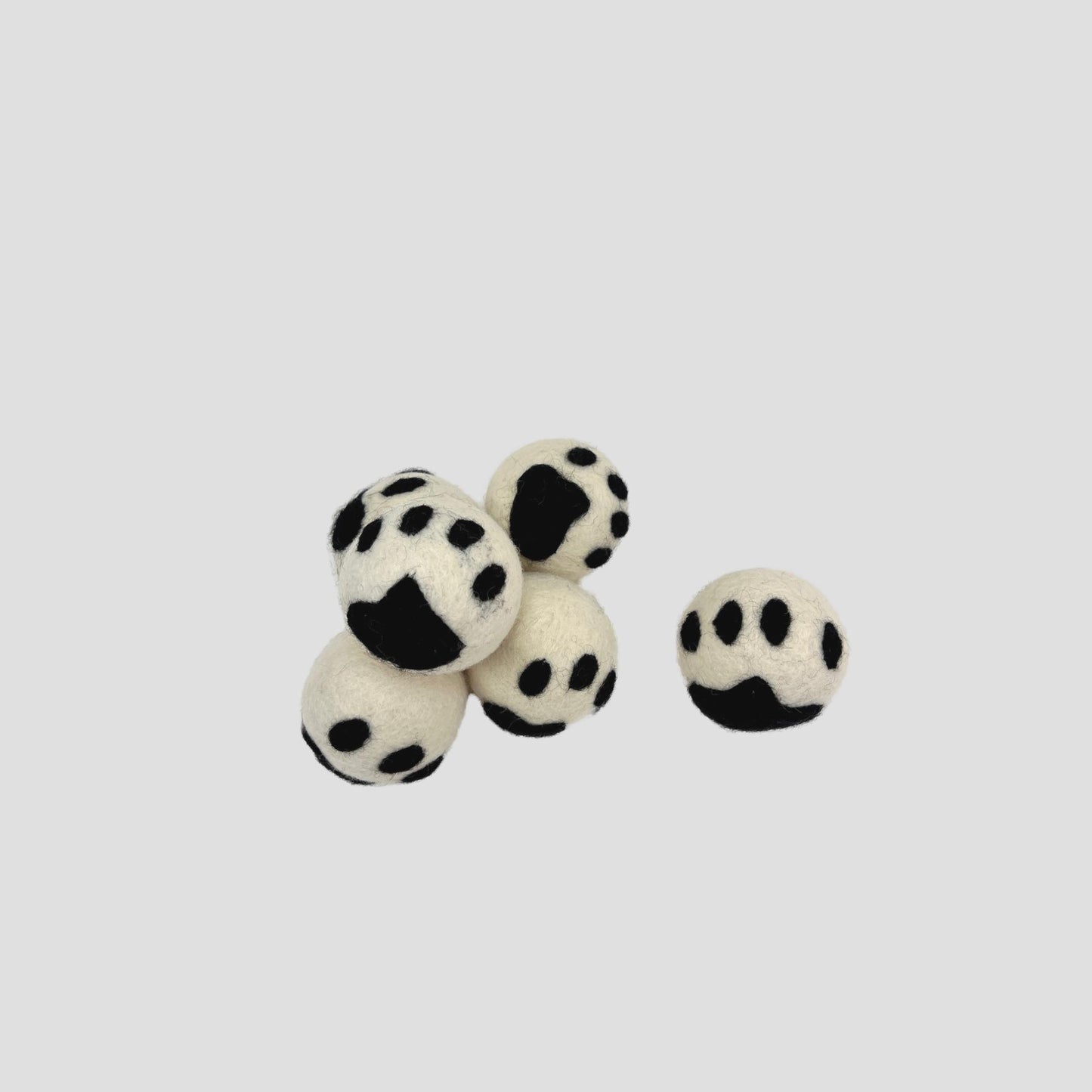 Handmade Paw Rattler Ball