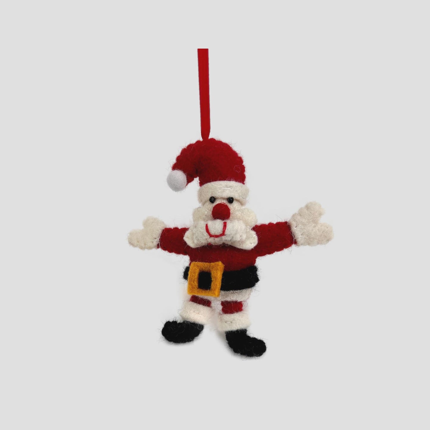 Felt Santa Claus Christmas Ornaments
