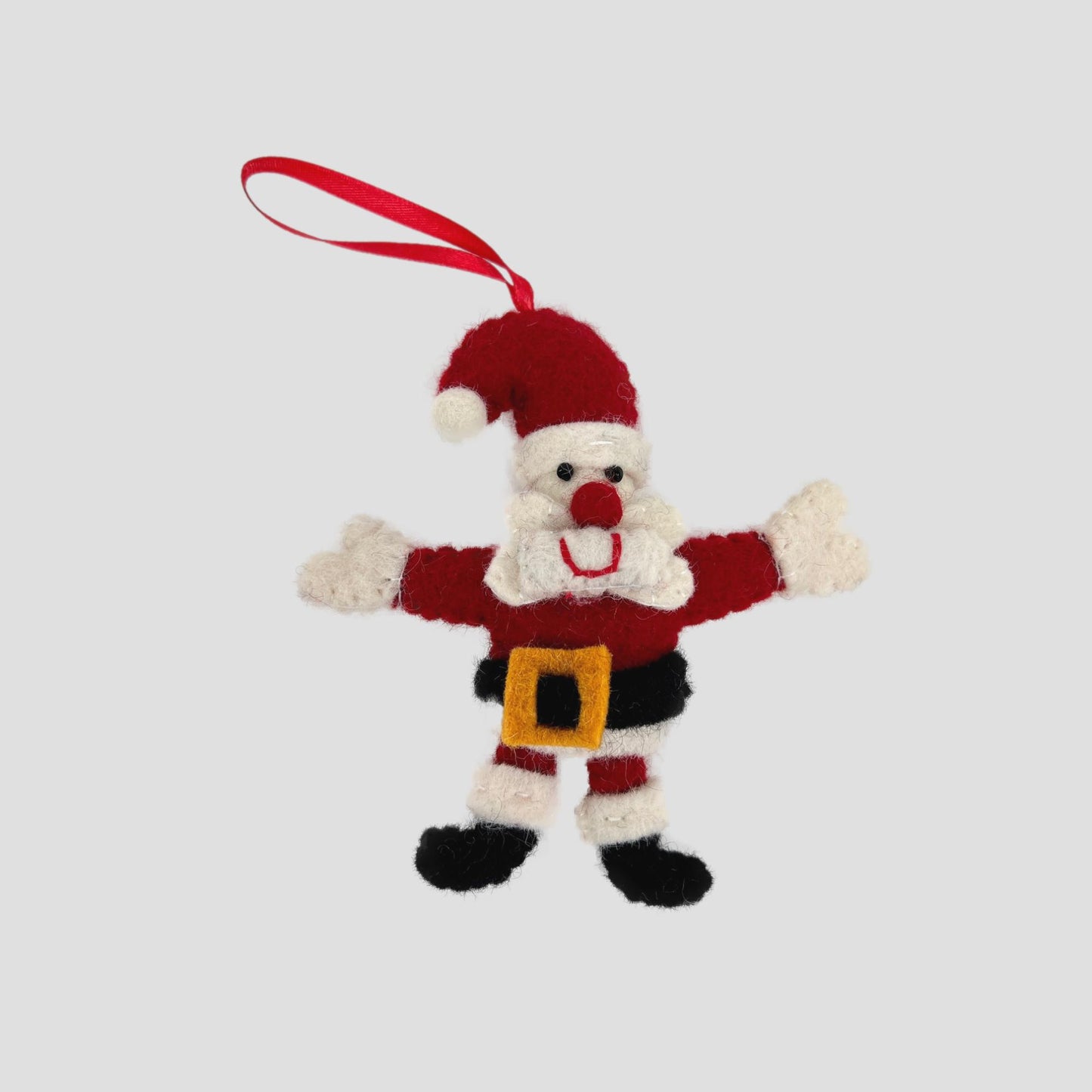 Felt Santa Claus Christmas Ornaments