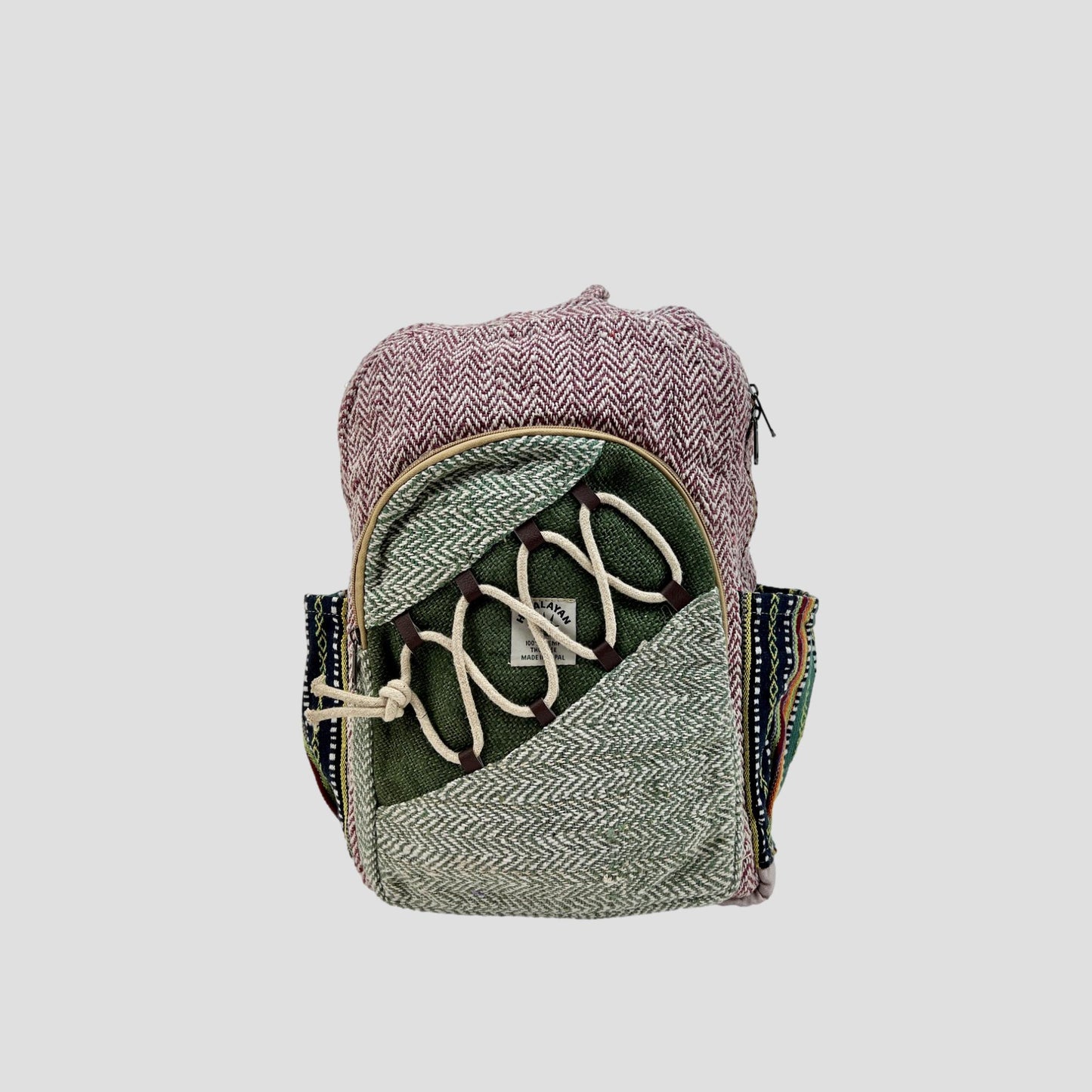 Cross Rope Hemp & Cotton Backpack
