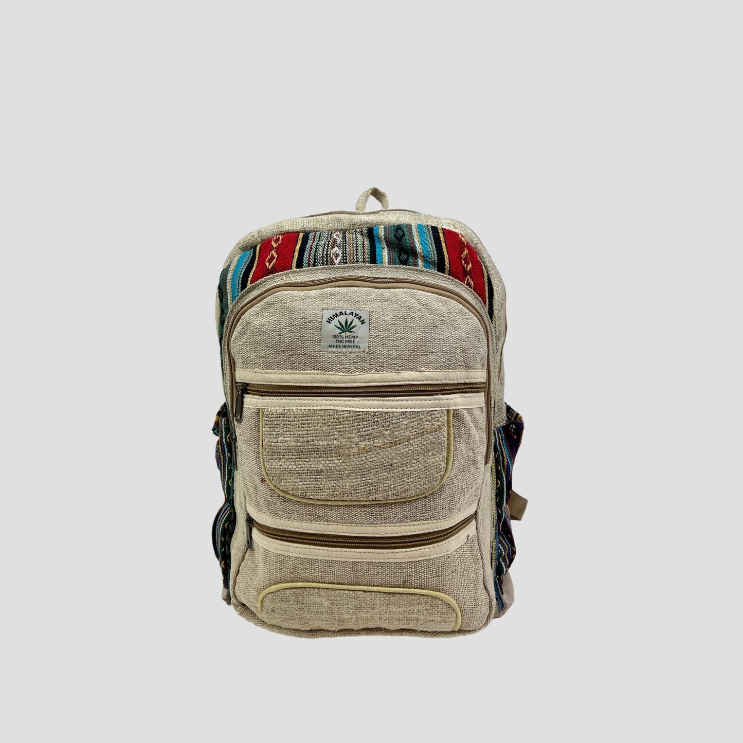 OffWhite Patch Hemp & Cotton Backpack