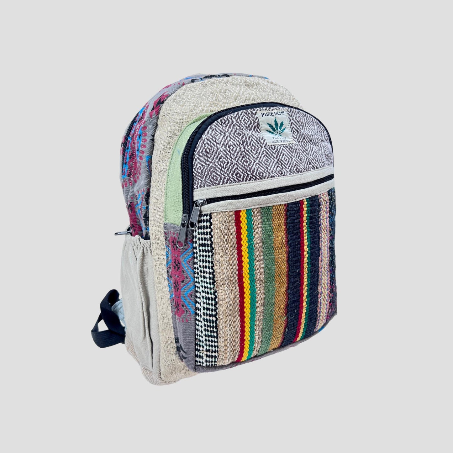 Rasta, Reggae Hemp & Cotton Backpack