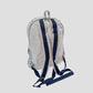 Purple, Orange, Brown, Blue Patch Hemp & Cotton Backpack
