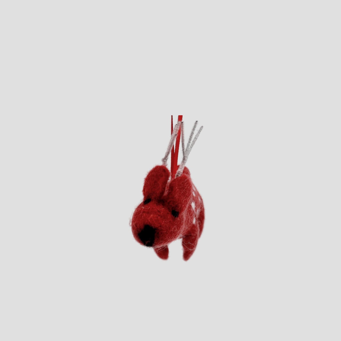 Christmas Ornaments Terra-Cotta Rain Deer