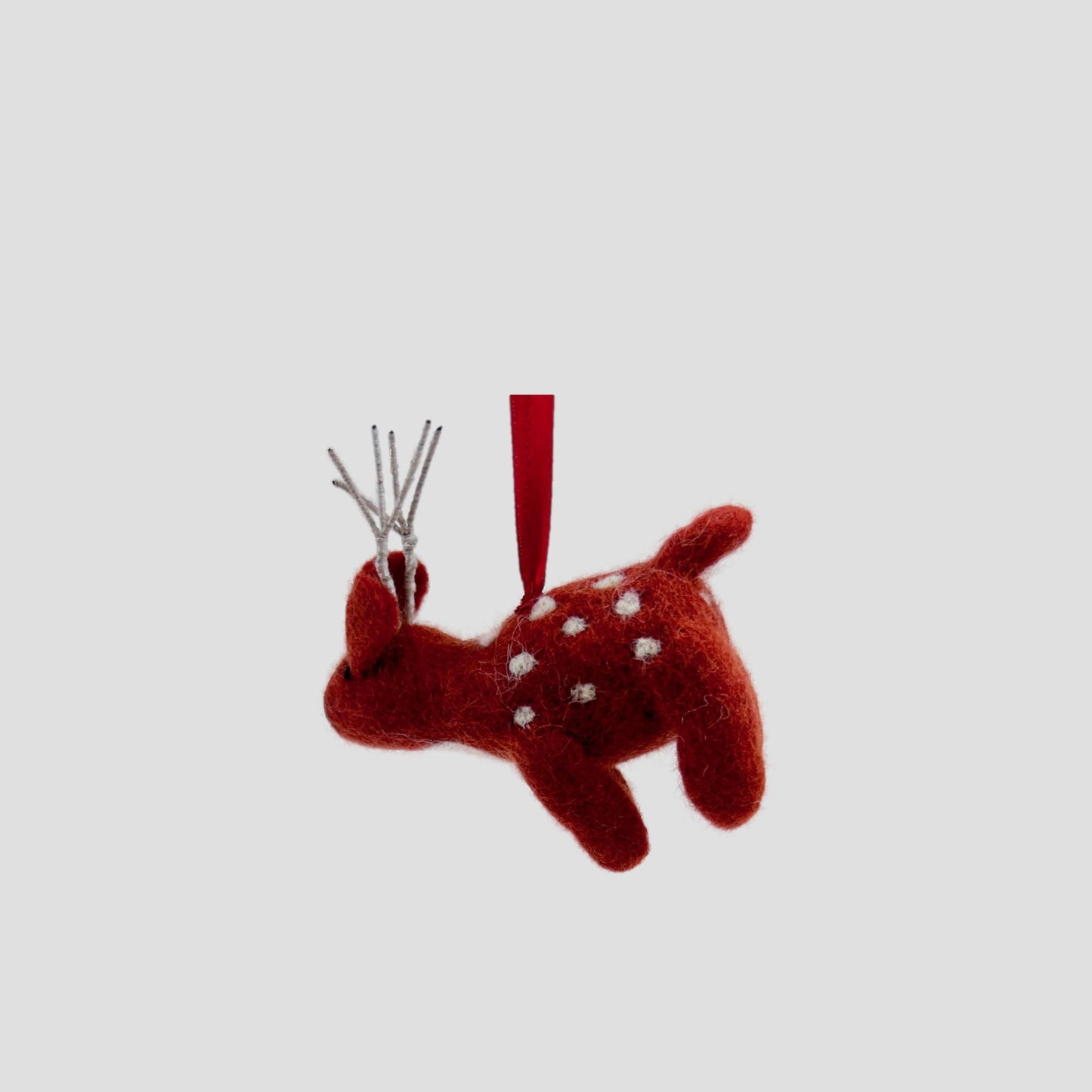 Christmas Ornaments Terra-Cotta Rain Deer