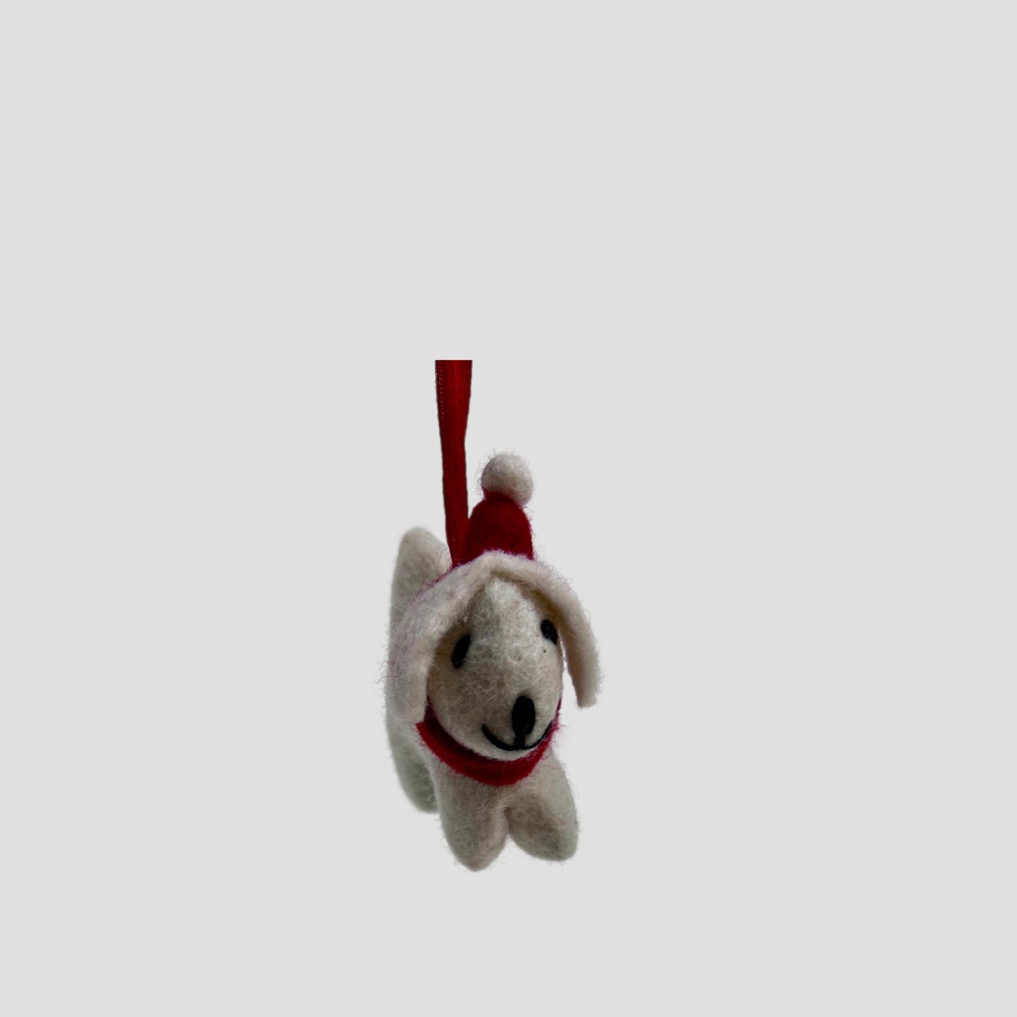 Christmas Ornaments White Goat