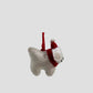 Christmas Ornaments White Goat