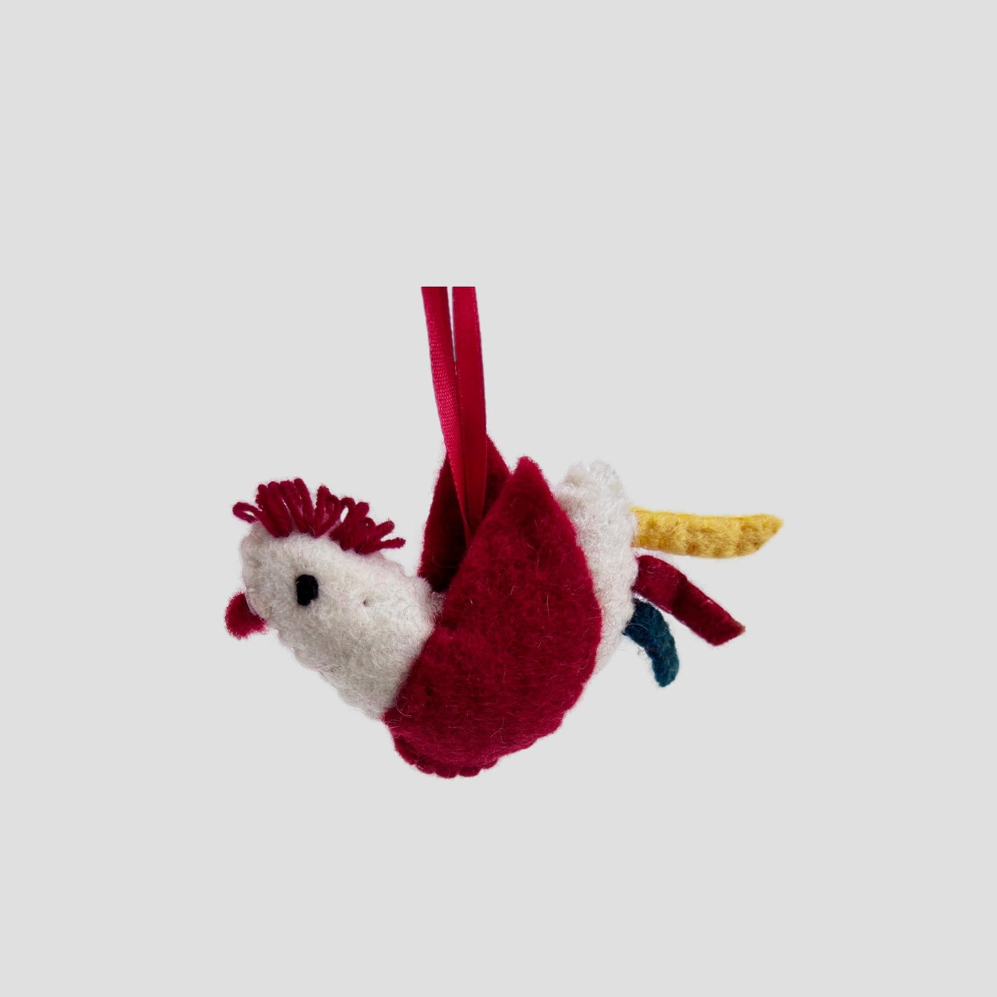Decorate Felt Chicken Christmas Ornaments