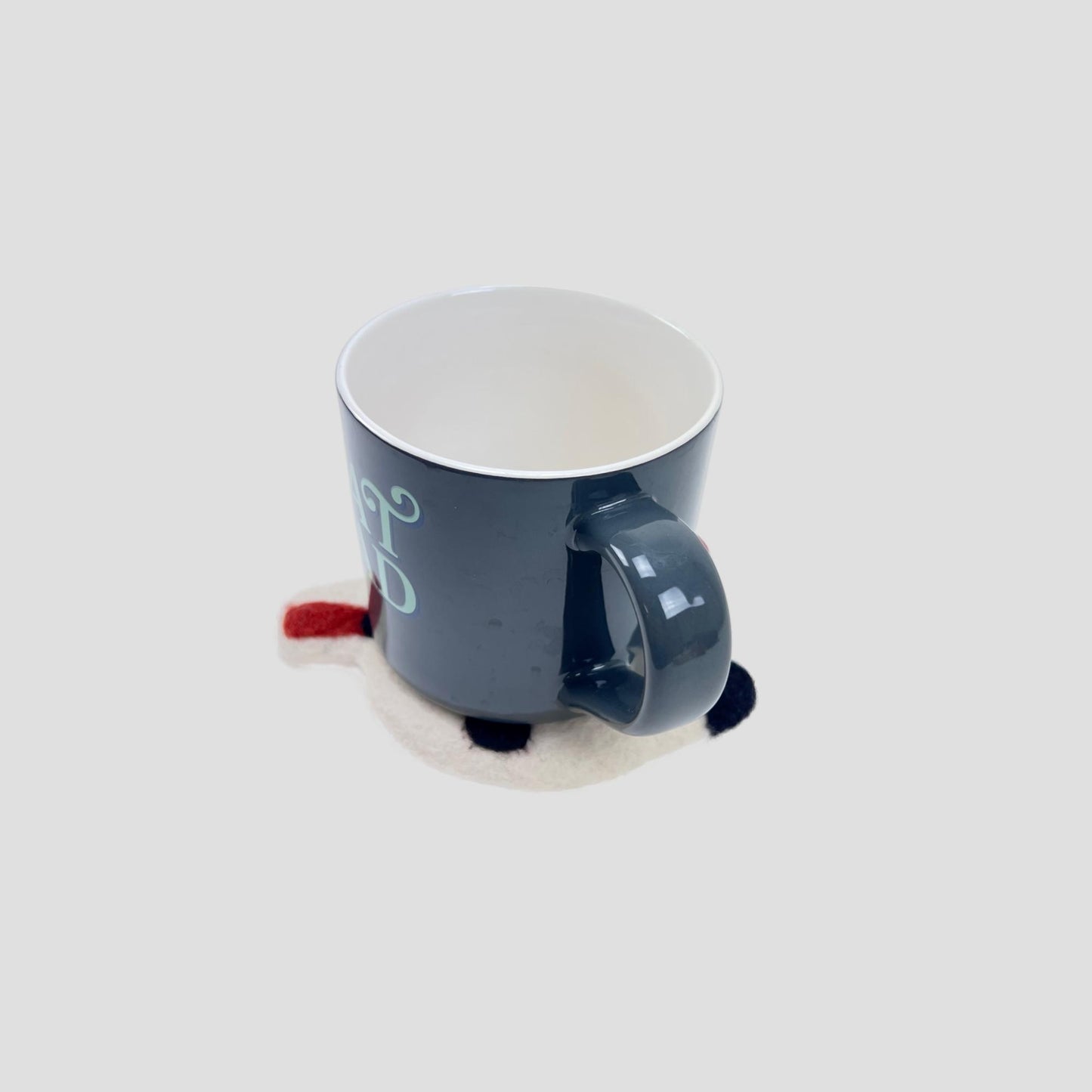 Kitty Head Coaster, Cup holder Set Of 2 Pieces