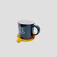 Kitty Head Coaster, Cup holder Set Of 2 Pieces