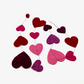 Handmade felt Heart Garland 60 Inches
