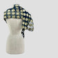 Polka Dotted Merino Wool Felt Scarf