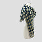 Polka Dotted Merino Wool Felt Scarf